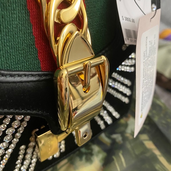 RARE Gucci mini Sylvie top handle purse - Picture 9 of 13